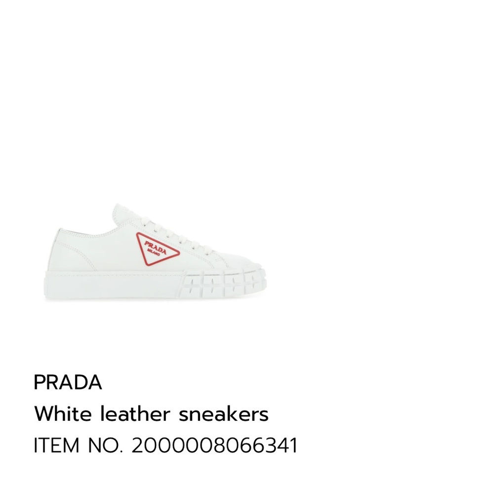 Prada Leather Wheel Sneakers - Picture 11 of 11